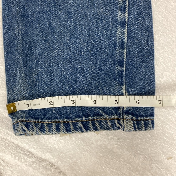 Y2K Levi’s 569 adjustable waist 100% cotton relaxed straight size 6r - Picture 6 of 11
